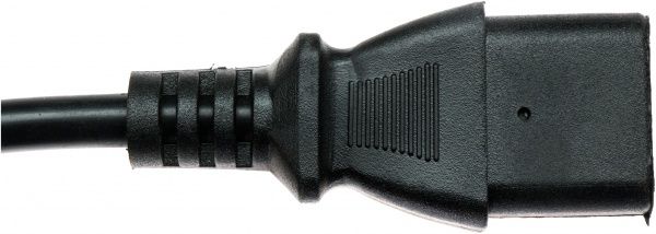 Кабель EMT IEC C13 – Schuko 1.8 м чорний (4-0051)  