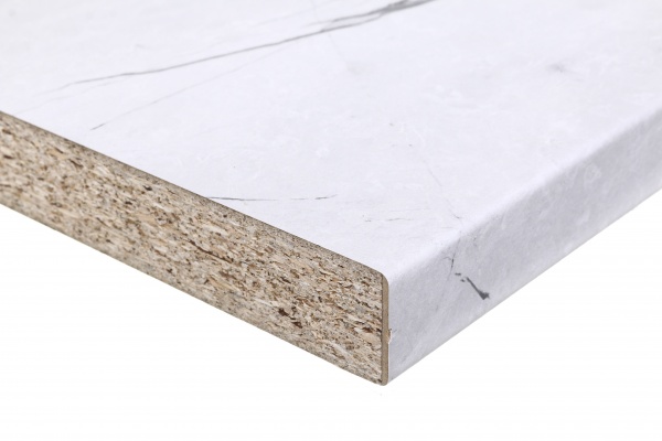 Стільниця LuxeForm R3 S147 вологостійка 3050x600x38 мм мармур мілтон