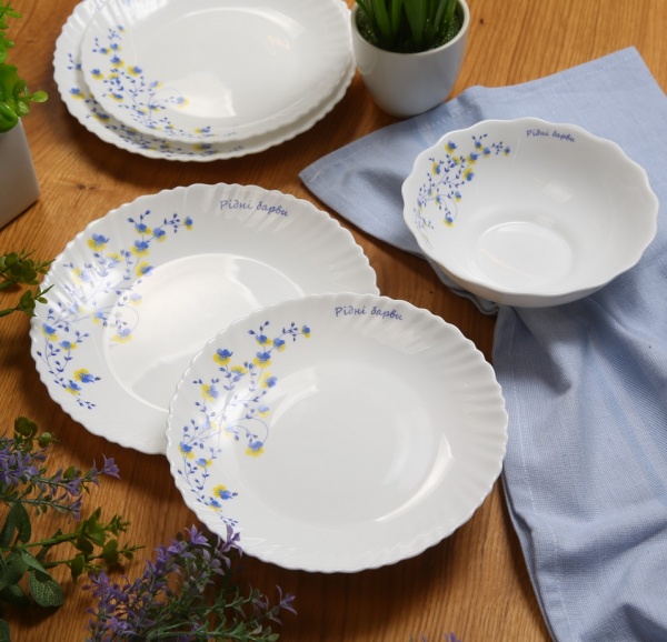 Салатник порционный Родные краски V-175NC 175 мм Vittora