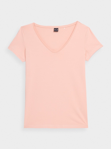 Футболка 4F TSHIRT F1001 4FSS23TTSHF1001-56S р.S рожевий