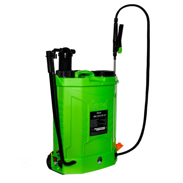 Опрыскиватель аккумуляторный Gartner комбинированный GBS-16/12 MP v2.0 930 м2 5 бар 16 л