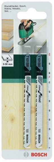 Пилка для електролобзика Bosch T101BR 2 шт.