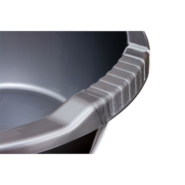 Таз пластиковий Sanja IPPI 42х42х20,7 см сірий 20 л