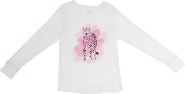 Піжама для дівчаток Фламінго р.122 білий із рожевим 247-212 