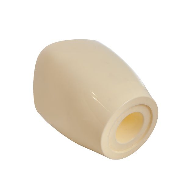 Горщик для орхідей №14 квадратний 2 л екрю 