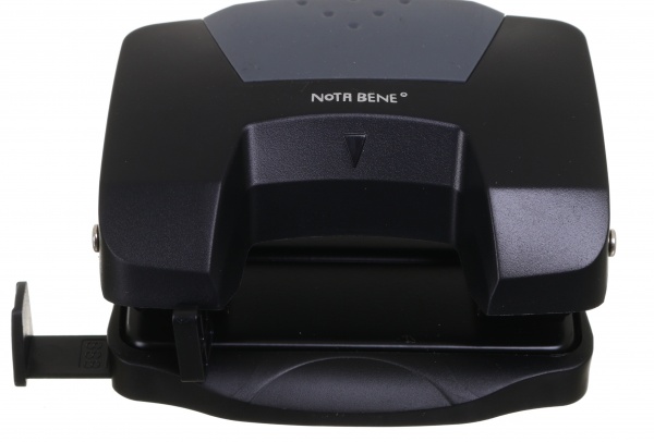 Дырокол 20 листов черный Nota Bene