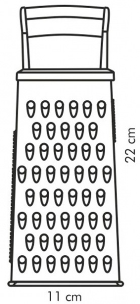 Терка с ручкой Handy 643782 Tescoma