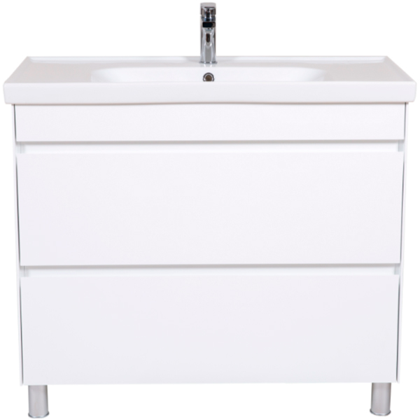 Тумба напольная Aqua Rodos Валенсия 100 с умывальником Frame