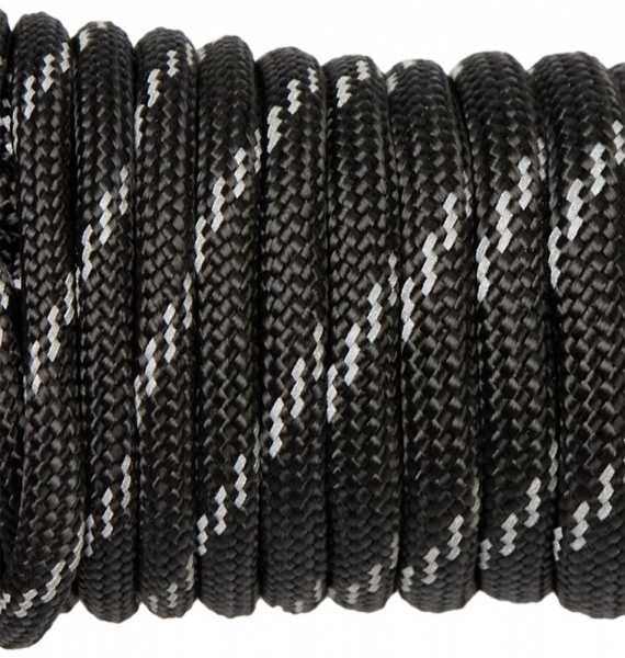 Паракорд C&M tactical нейлон паракорд 550 10 м светоотражающий 4 мм 10 м черный 0,04 кг