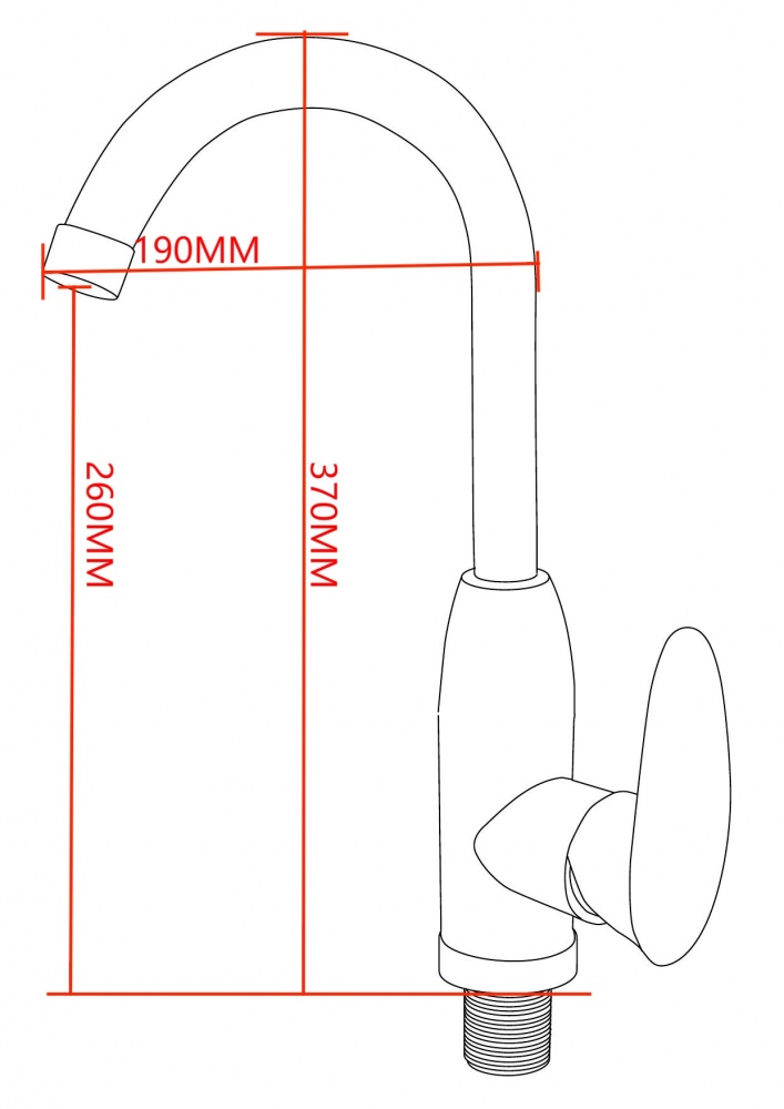 Смеситель для кухни Silver JOY-2 PL SLHO0746WH