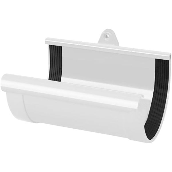 Муфта желоба RAINWAY d90 мм белый 