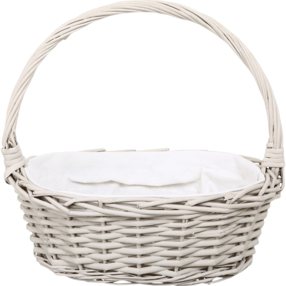 Корзинка плетеная с текстилем 34х24х12/30 см RL24-23T/1-3