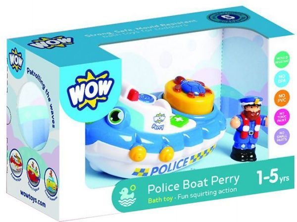 Іграшка Wow Police Boat Perry Поліцейський човен 10347