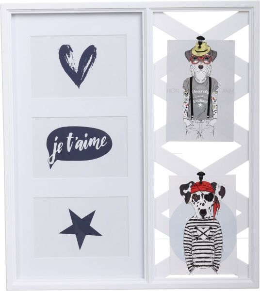 Коллаж Rock Dog 5 фото белый 10x15 см белый 