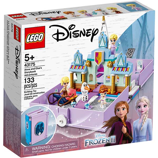 Конструктор Lego Disney Книга приключений Анны и Эльзы 43175