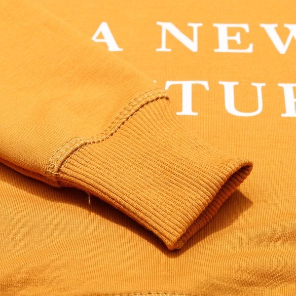 Свитшот Маленькие люди 10 р.128 горчичный 