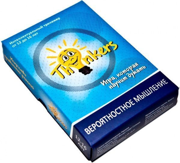 Гра настільна Thinkers Ймовірнісне мислення 12-16 років (російською) 1202