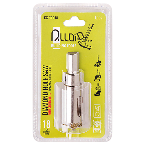 Свердло алмазне Alloid корончасте 18 мм 1 шт. 48852