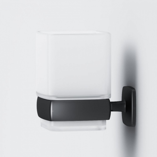 Стакан для зубных щеток AM.PM с настенным держателем A9034322 Gem