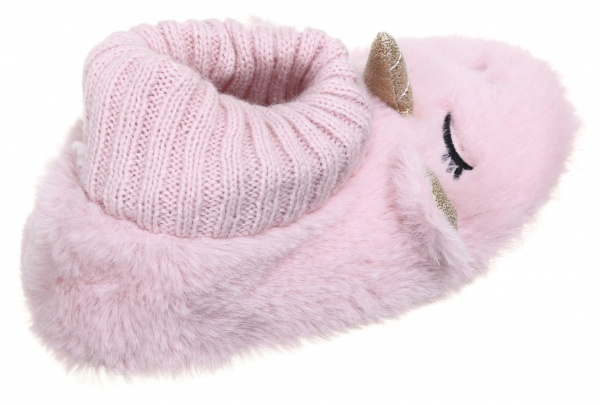 Тапочки детские Maxwin KIDS Зверята Единорог р.23 розовый 