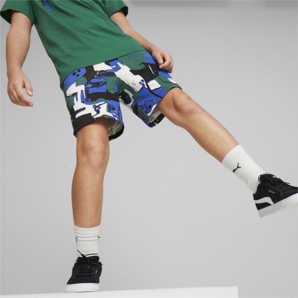 Шорти Puma ESS+ STREET ART AOP SHORTS B 67407802 р. 116 різнокольоровий