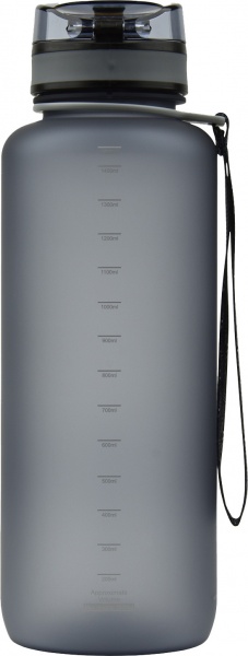 Бутылка для воды Colorful Frosted-Tritan 1,5 л серый 3056 Uzspace