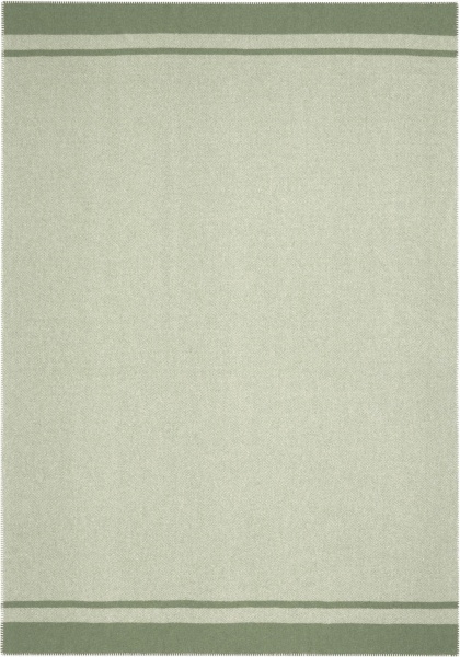 Плед Stripe green 150x200 см светло-зеленый Biederlack 
