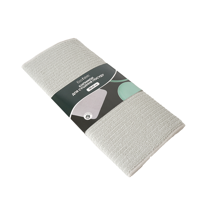 Коврик для сушки посуды Eco Fabric 38 х 51 см бежевый (EF-3851-BG)