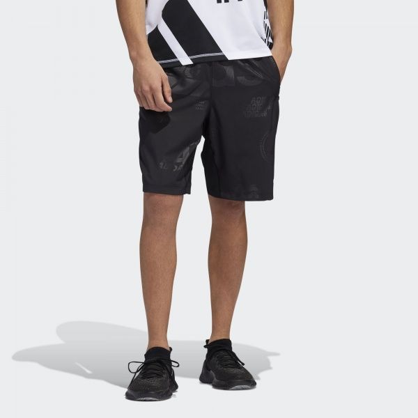 Шорти Adidas DAILY PRESS SHO DZ7400 р. L чорний