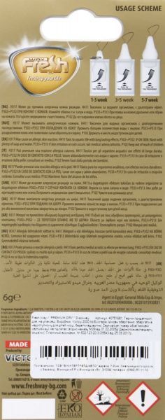 Ароматизатор подвесной FRESHWAY Premium Dry (Открытие) Discovery 94819