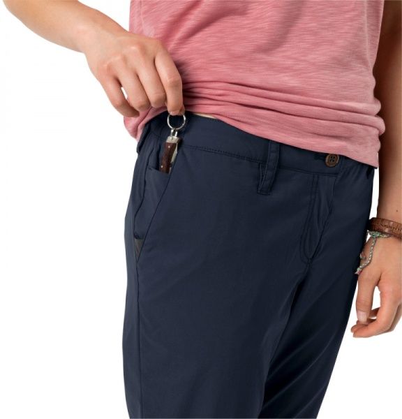 Штани Jack Wolfskin DESERT ROLL-UP PANTS W 1505281-1910 р. 42 темно-синій
