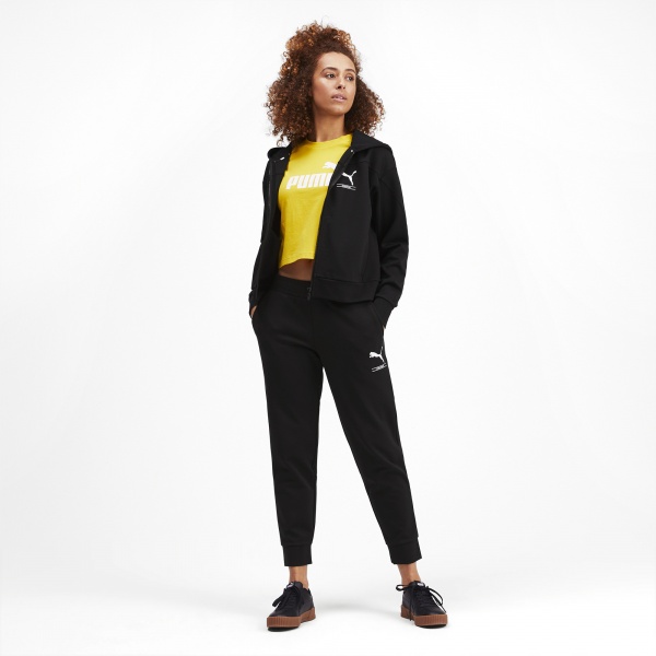 Джемпер Puma NU-TILITY FZ Hoody 58039801 р. XS черный