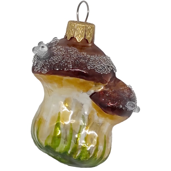 Игрушка на елку Грибочки разноцветный 2487-3