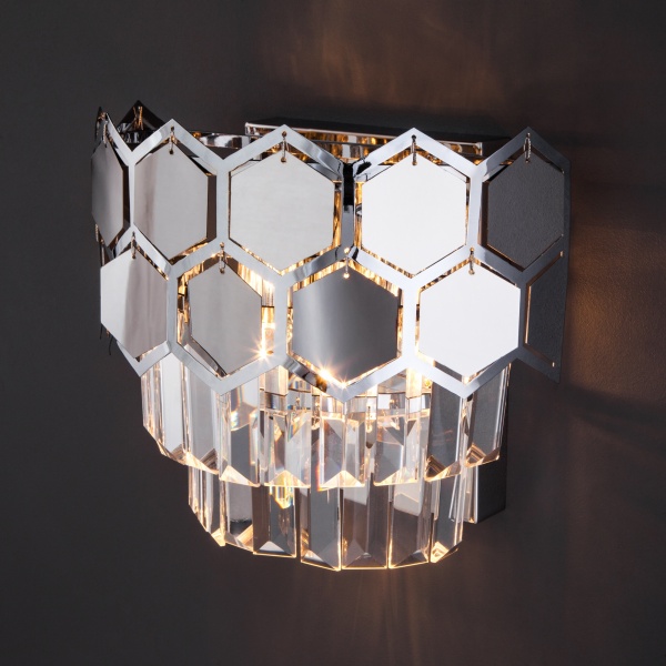 Бра Strotskis Ariana 2x60 Вт E14 хром 10113/2 (хром) 