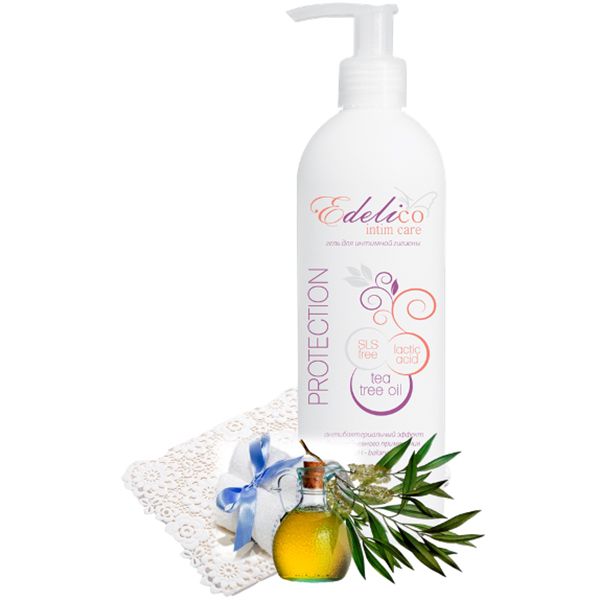 Гель для інтимної гігієни Edelico intim care антибактеріальний 400 мл