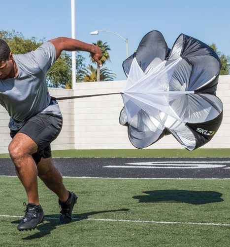 Парашут для бігу SKLZ Speed shute р. OS сірий SAQ-SC01-02