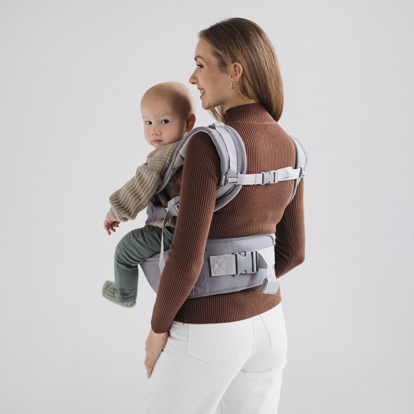 Эрго-рюкзак Хипсит 6 в 1 Love & Carry серый LC705 