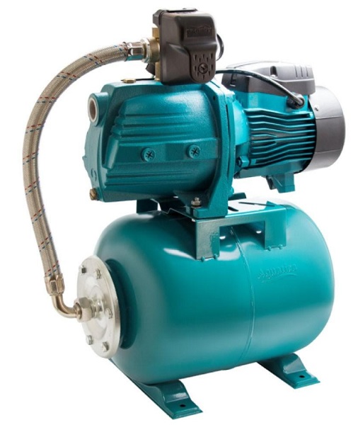 Насосная станция Aquatica&leo 0.9кВт Hmax 48м Qmax 85л/мин (самовсасывающий насос) 24л 775386/24