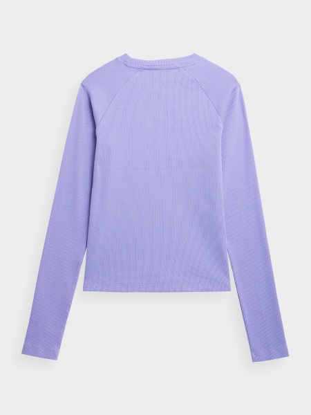 Футболка 4F LONGSLEEVE 4FRSS23TLONF211-52S р.M фиолетовый