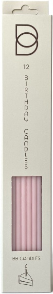 Свічки для торта BB CANDLES сherry blossom 25 см 12 шт.