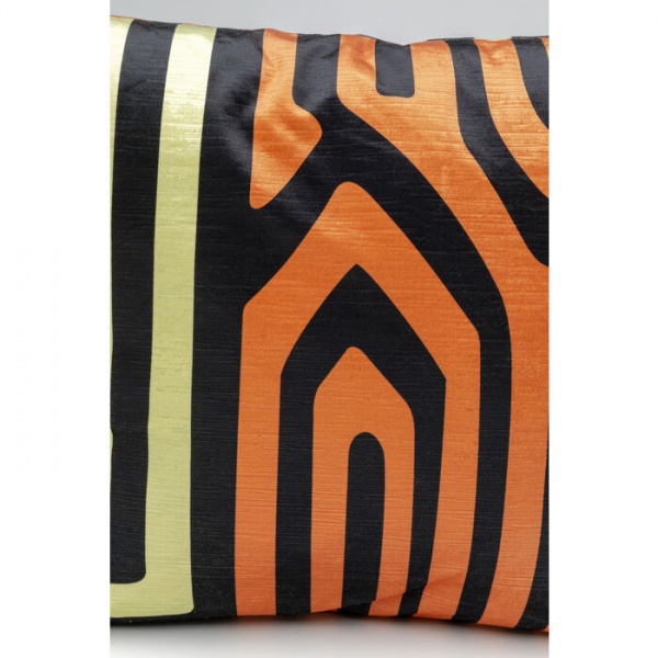 Подушка Полосы 45x45 см разноцветный KARE Design 