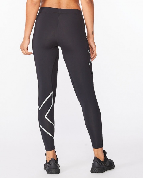 Лосины 2XU Core Compression Tights WA4173b_BLK/SIL р.M черный