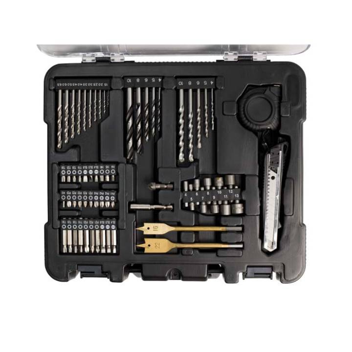 Шуруповерт ударний акумуляторний Tekhmann TCD-45/i20 BS KITBOX 873397