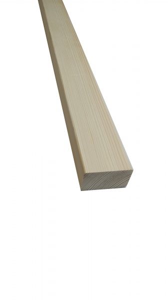 Брус Лісбудінвест декорированный траповый 35x60x2000 мм сосна 1 сорт