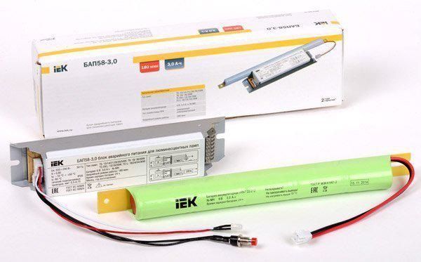 Источник бесперебойного питания (ИБП) IEK БАП58-3,0 для LED LLVPOD-EPK-58-3H