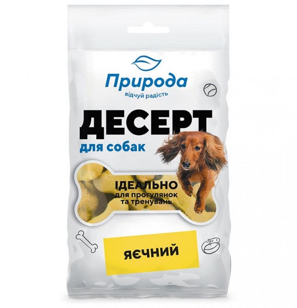 Лакомство Природа Яичный 100 г PR240347