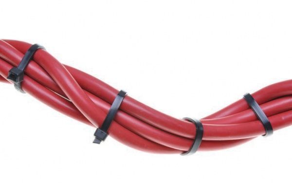 Стяжка кабельная 3M Scotchflex FS-100 AW-C 100 х 2,5 мм 25 шт. черный 