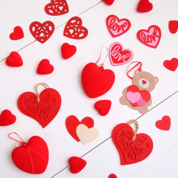 Подвес из фетра Мишка Аплі-Краплі