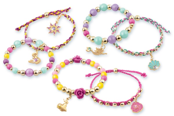 Набор для изготовления браслета Make it Real с кристаллами Swarovski «Принцессы Диснея» MR4381