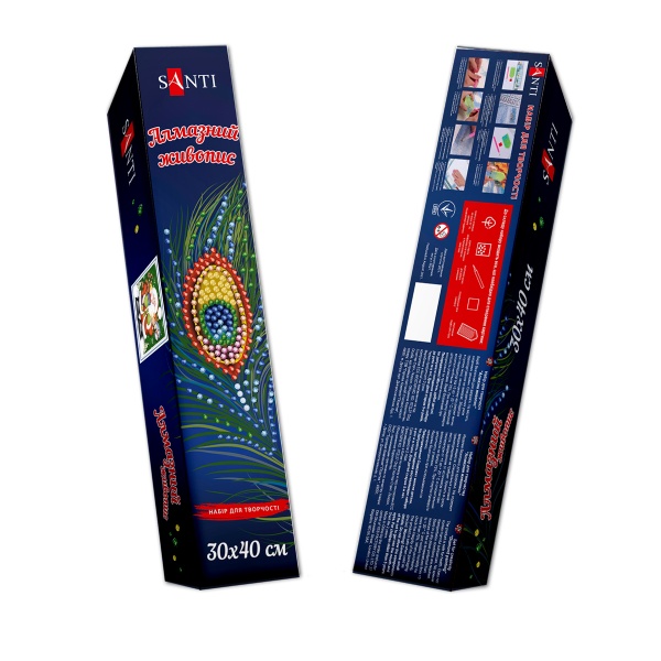 Картина стразами Дитяча радість 30x40 см 954128 Santi 